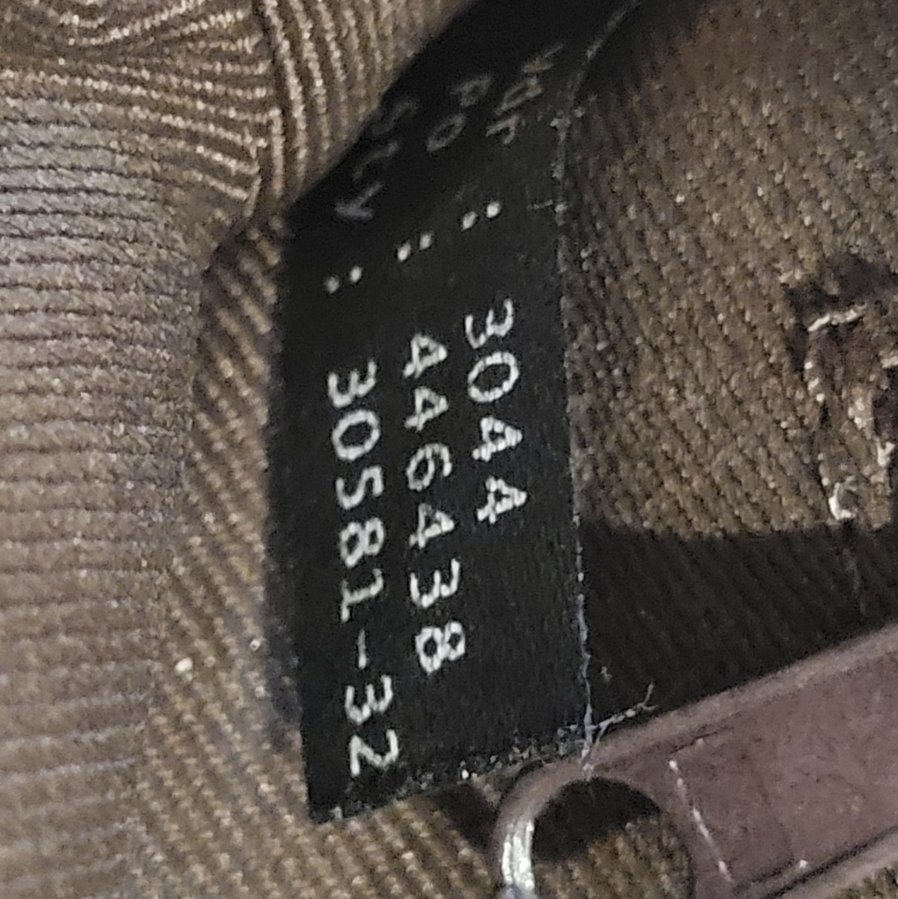 Y2K Maxima Wilsons Leather Suede Brown   Leather Stitching Shoulder Bag - Picture 8 of 9